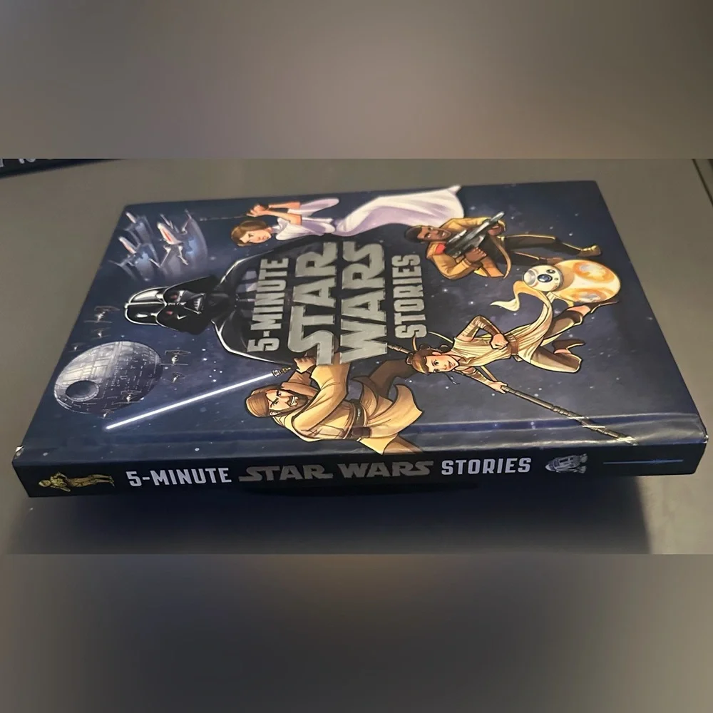 Star Wars 5-Minute Stories Book - Blue and Black